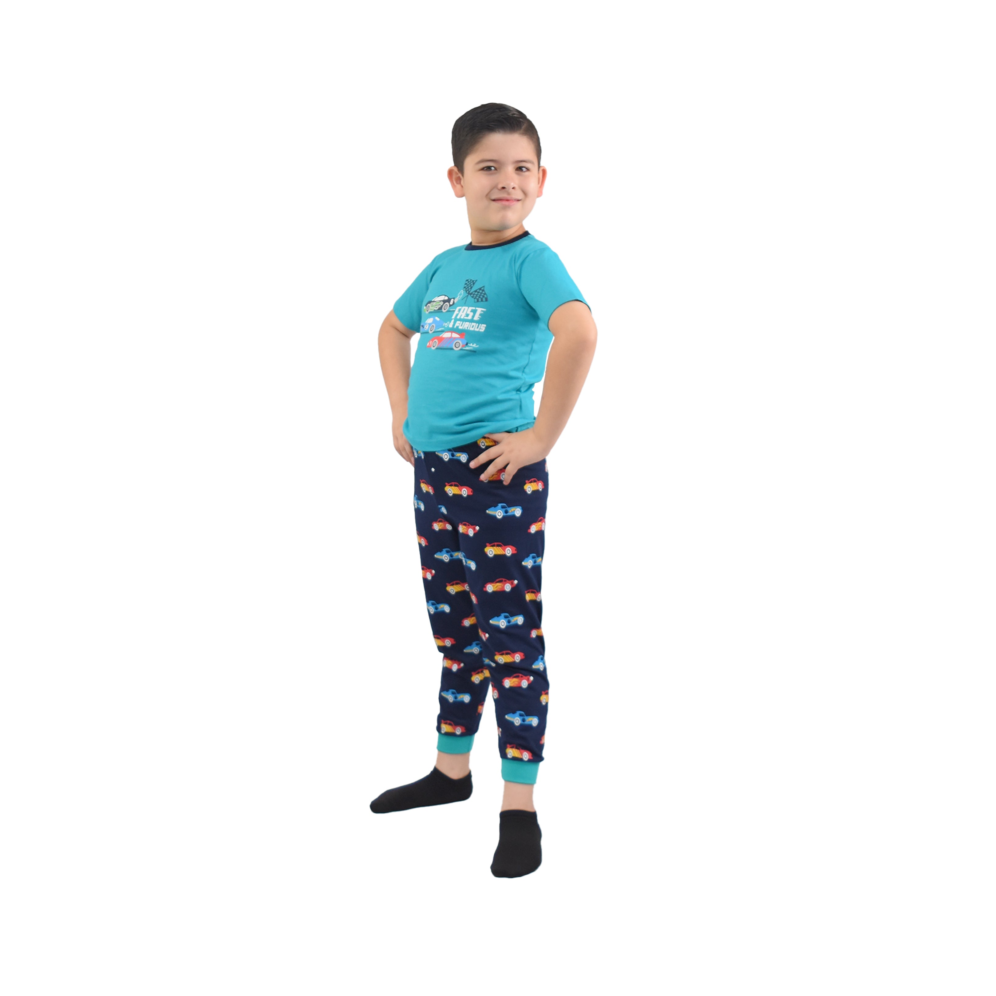 Pijama de carritos 2-8 años