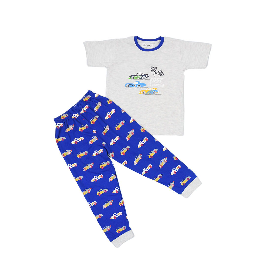 Pijama de carritos 2-8 años