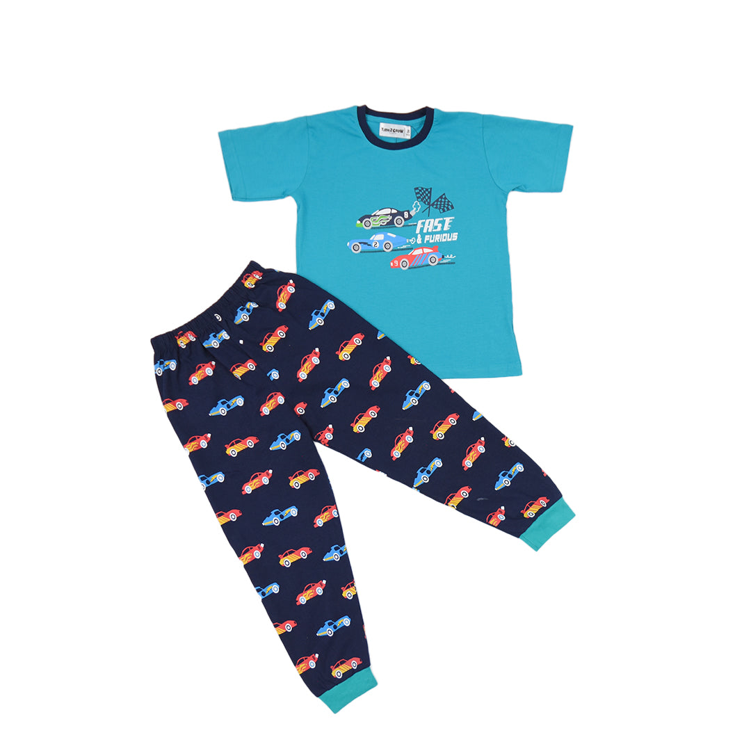 Pijama de carritos 2-8 años