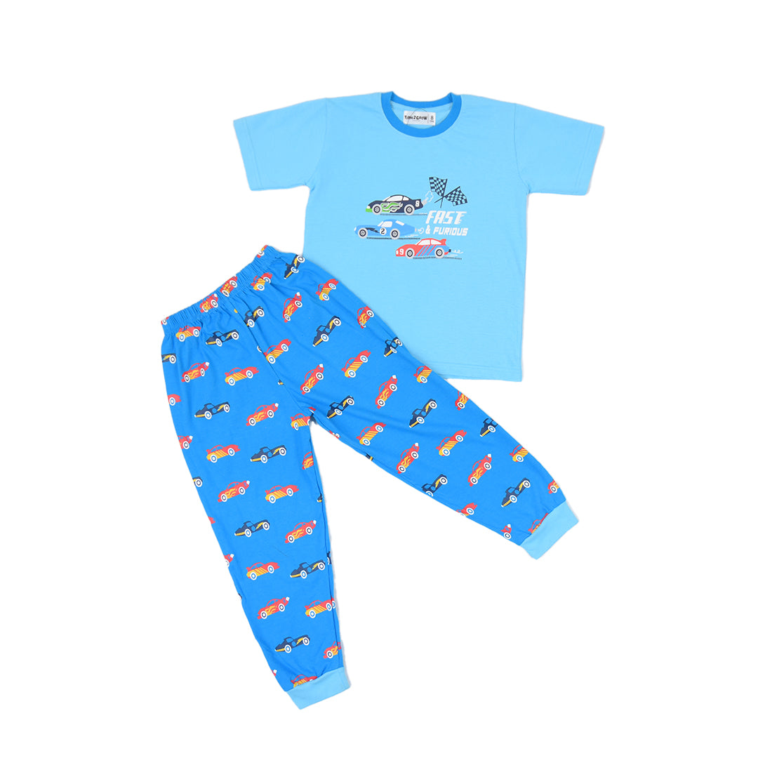 Pijama de carritos 2-8 años